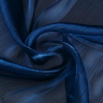 Органза 039-18818 сапфировый однотонный