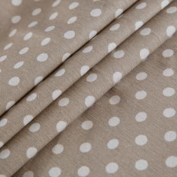 Ткань с водо- и грязеотталкивающей пропиткой 22-02-14688 песочный принтованный