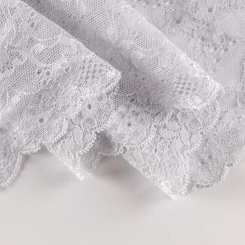 Кружево эластичное 130 мм Ф01-0005 нежно-лавандовый 