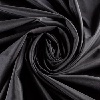 Ткань подкладочная карманная К27-128 черный однотонный