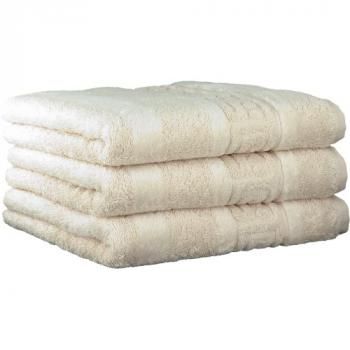 Полотенце CAWO 80х160 см махровое 1001-351 кремовое