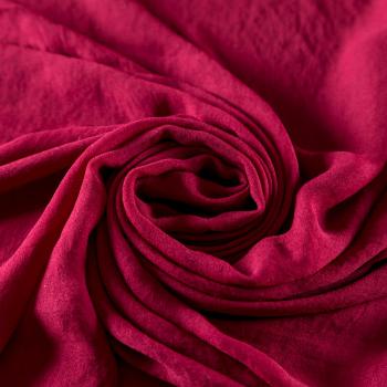 Креп-шифон жатка 027-09829 вишневый однотонный