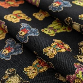 Гобелен гостиный Т472-02-02 черный мишки