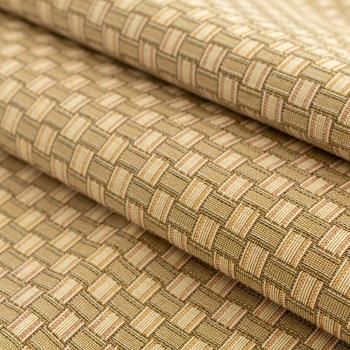 Гобелен гостиный 513-02-46 оливково-песочный плетенка