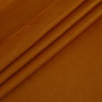 Замша искусственная 018-15533 жженый апельсин однотонный