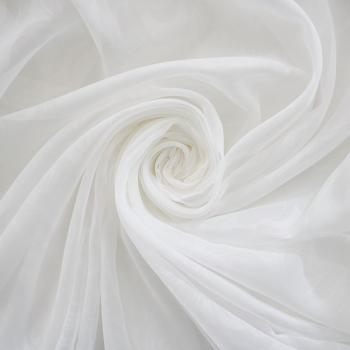 Тюль капрон без утяжелителя h-300 см 512-04-01 белый однотонный