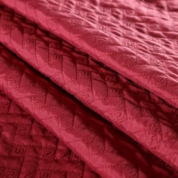 Ткань курточная 033-03909 вишневый однотонный