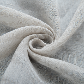 Тюль лен H-300 см 05-01-15432 бежевый