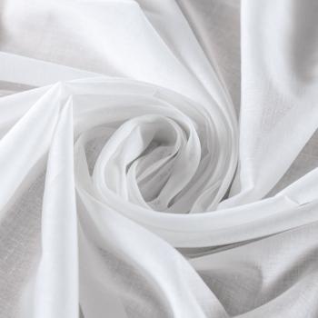 Хлопок-вуаль 063-01968 молочный однотонный