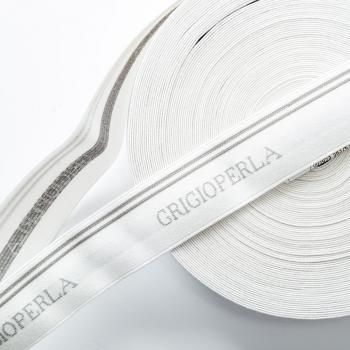 Резинка декоративная 40 мм 583267 белый