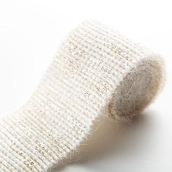 Подвяз вязаный 6х50 см 412170 бежевый