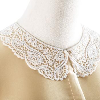 Воротник KRUZHEVO 225х200 мм 12GY0010 белый