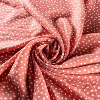 Тенсел 053-01540 терракотовый принтованный