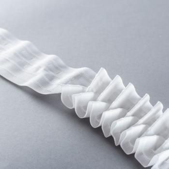 Лента драпировочная 60 мм 101-2705 регулируемая белая