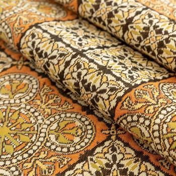 Гобелен гостиный 513-02-56 бежево-терракотовый изразцы