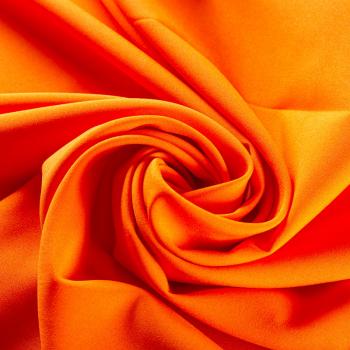 Габардин 011-01937 мандариновый однотонный