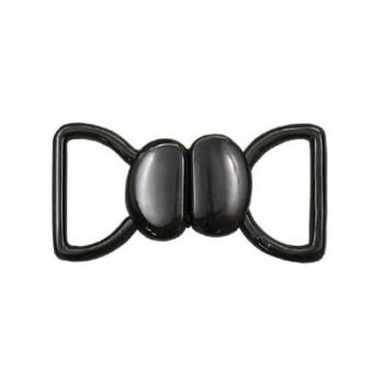 Застежка для бюстгальтера BLITZ 25х12 мм металл BBT038-06 черный никель