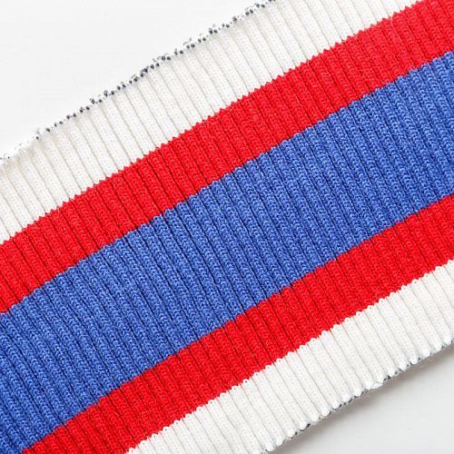 Подвяз трикотажный 14х100 см 573497 синий/белый/красный
