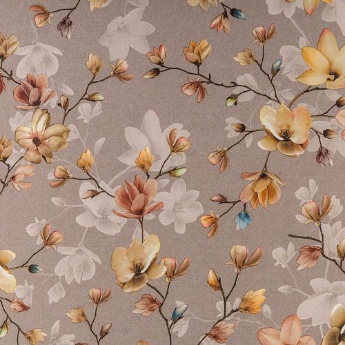 Вискоза "Лоренцо" К33-487 серо-бежевый принтованный