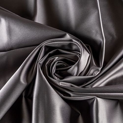 Атлас ватуссо К01-517 стальной однотонный