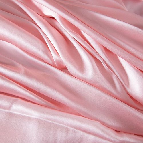 Шелк натуральный стрейч 064-20050 персиково-розовый