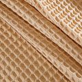 Полотно вафельное Бохо 007-18353 карамельно-кремовый однотонный