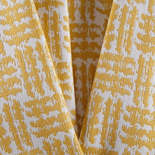 Ткань уличная 22-02-14456 желтый принтованный