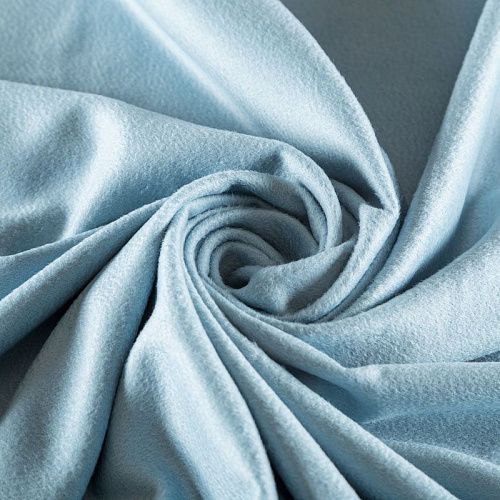 Кашемир К18-183 светло-голубой однотонный