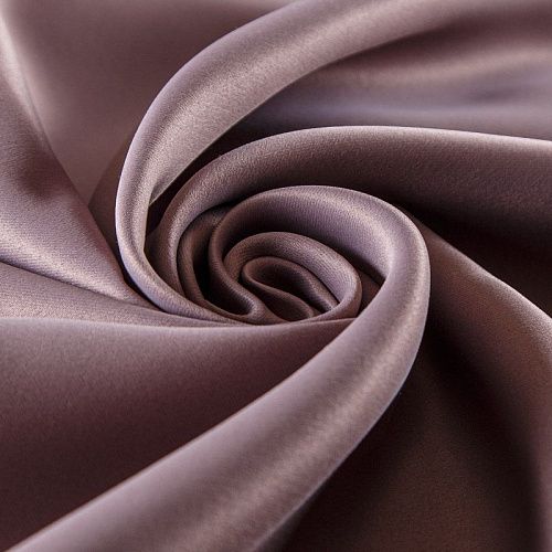 Ткань портьерная L-300 см негорючая блэкаут 10-02-13695 мокко однотонный