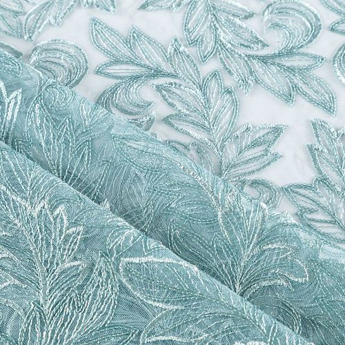 Гипюр 012-05440 мятно-бирюзовый