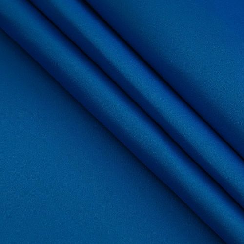 Сатин-тафта 001-18656 насыщенный голубой однотонный