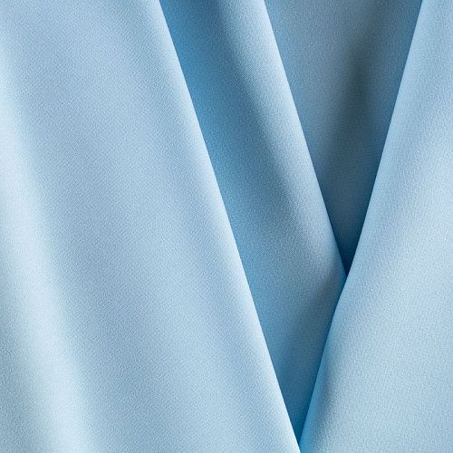 Габардин К14-730 небесно-голубой однотонный