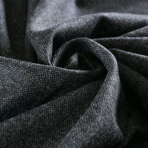 Ткань костюмная 025-12049 темно-серый меланж