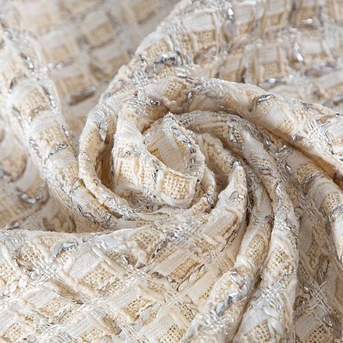 Твид 052-20218 сливочно-молочный