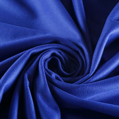 Кашемир 022-05903 синий электрик однотонный