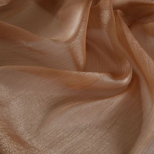 Органза 039-18835 кэмел однотонный