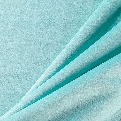 Ткань портьерная бархат h-300 см 09-02-02223 мятный однотонный