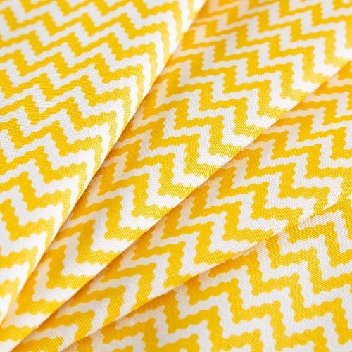 Ткань с водо- и грязеотталкивающей пропиткой 22-02-20710 желтый принтованный