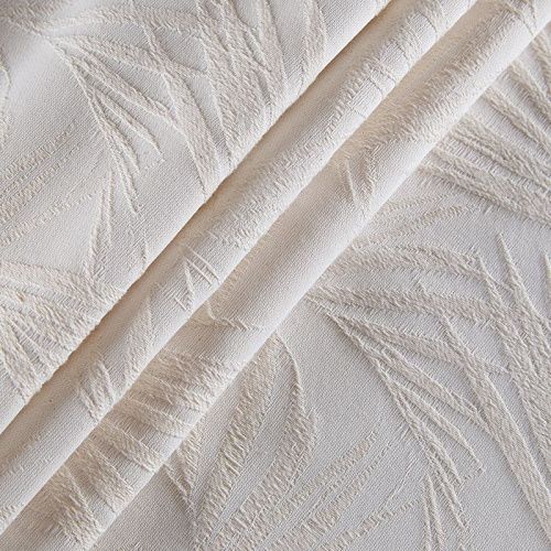 Ткань портьерная жаккард 514-02-15 молочный