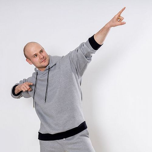 Костюм спортивный мужской ГИ004 серый