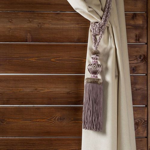 Кисть-подхват L95см 102-MB970Y-1437 лилово-бежевый