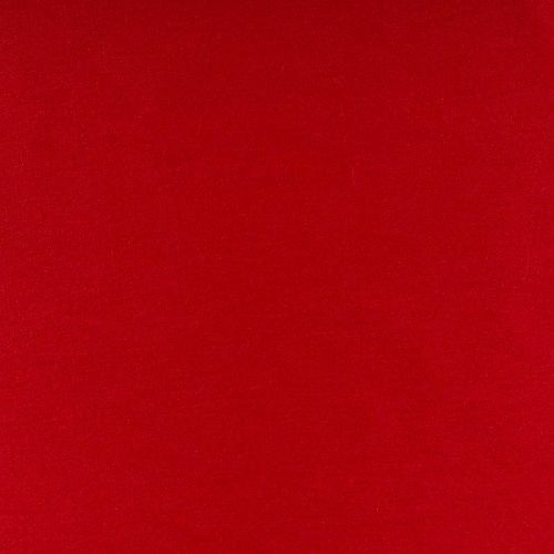 Сатин стрейч К33-807 красный однотонный