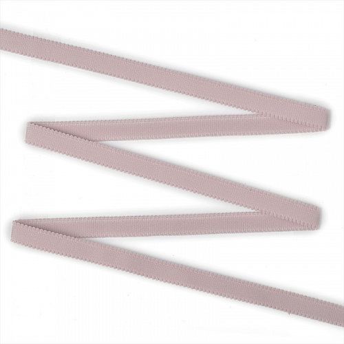 Резинка LAUMA 10 мм бельевая для бретелей 612-10-168 серебристый пион