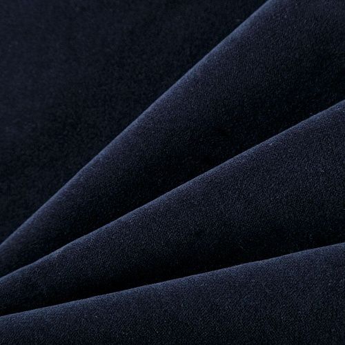 Бархат К17-063 синий космос однотонный