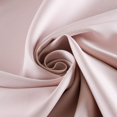 Ткань костюмная 025-11970 розовая пудра однотонный