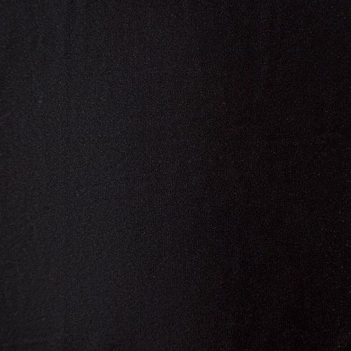 Шелк синтетический 065-08987 черный однотонный