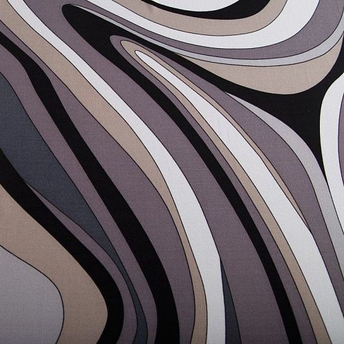 Трикотаж-масло Emilio Pucci 056-16833 серый принтованный