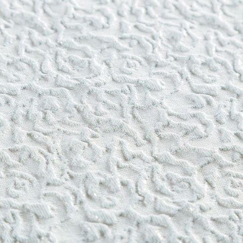 Жаккард с люрексом 017-02928 выбеленный голубой