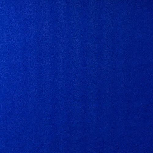 Креп К36-069 васильковый однотонный