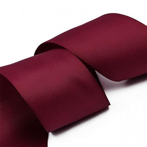 Лента репсовая Ideal в рубчик 50 мм 50-275 вишневый